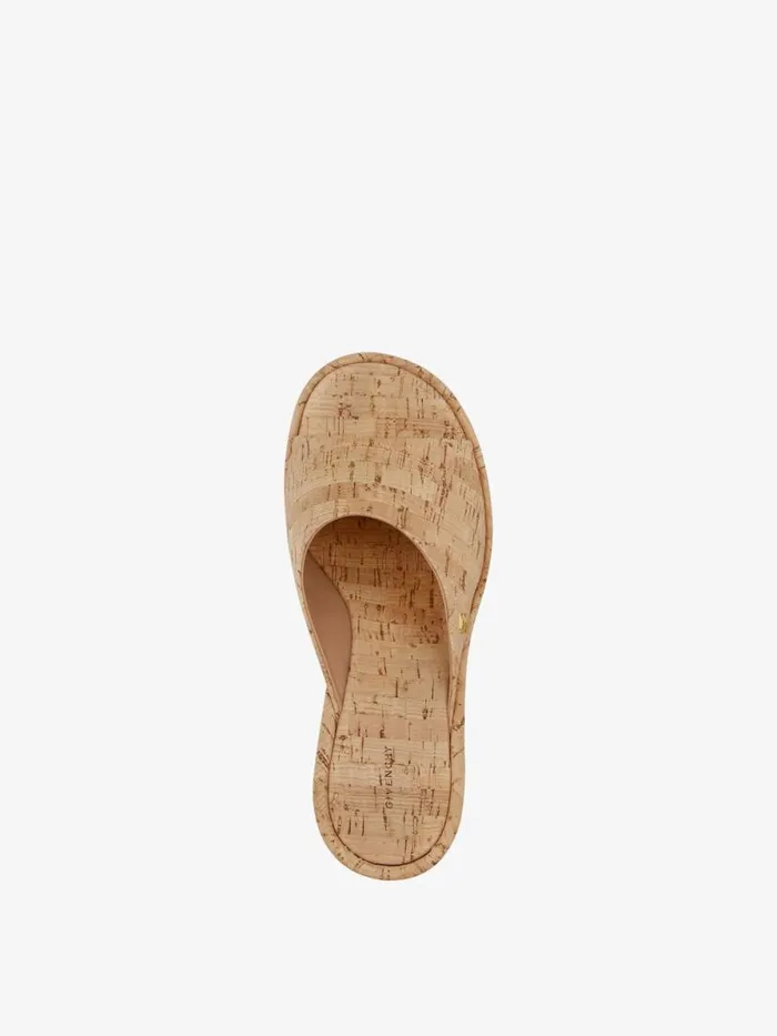 4g Doll Mules In Cork Natural Women Givenchy Heels
