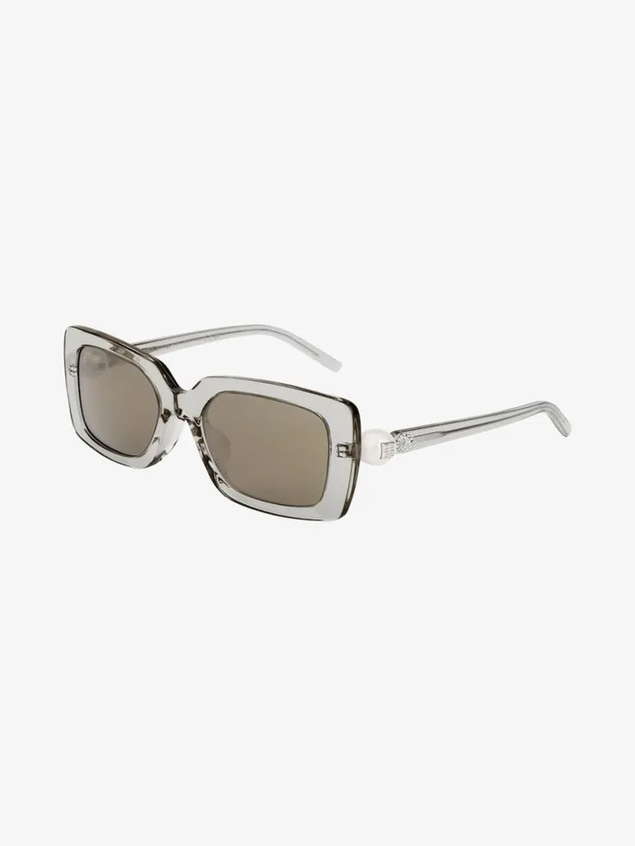 4g Pearl Sunglasses In Acetate With Crystals Light Grey Women Givenchy Sunglasses