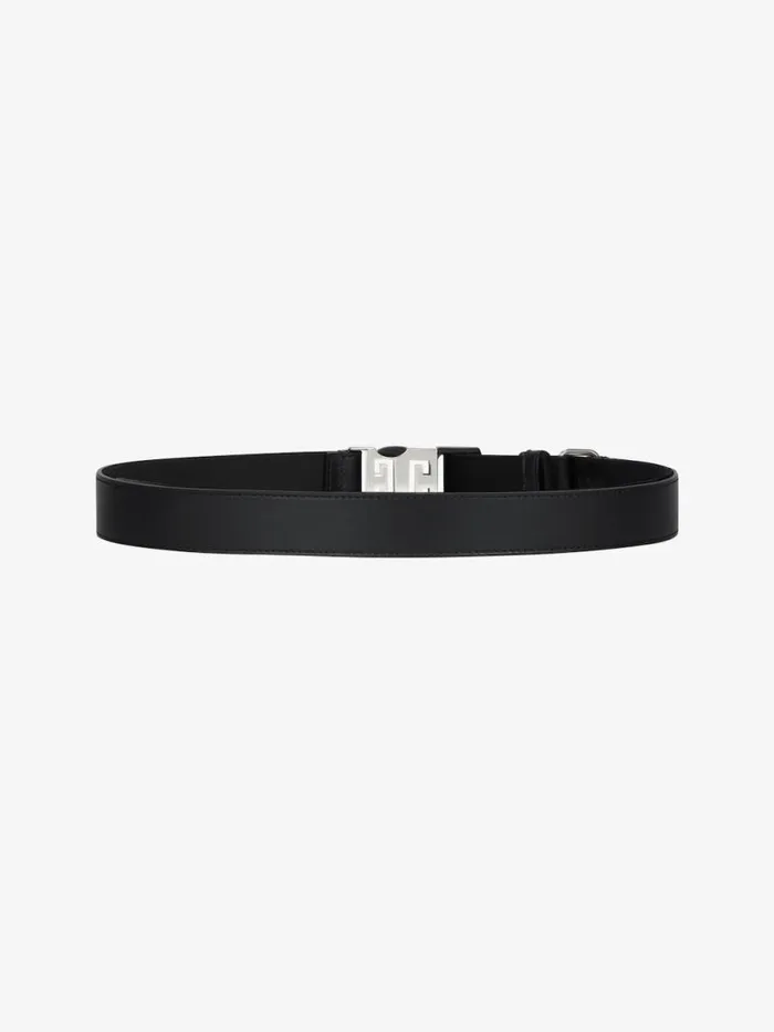4g Release Buckle Belt In Leather And Webbing Black Men Givenchy Belts