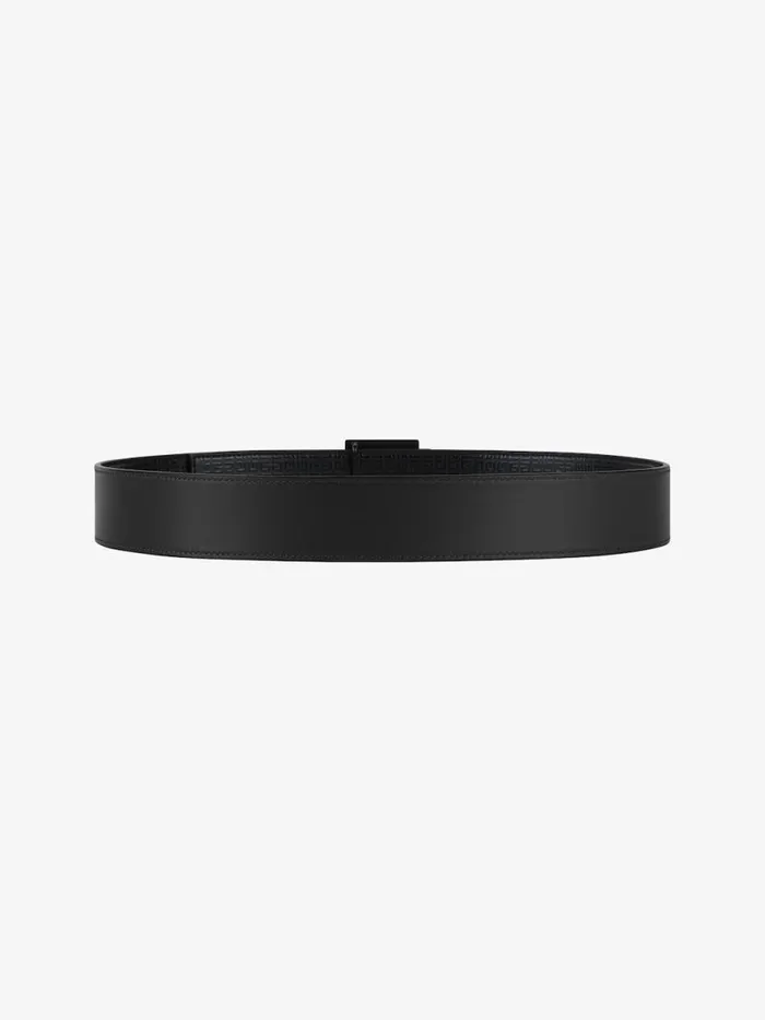 4g Reversible Belt In Micro 4g Leather Black Men Givenchy Belts