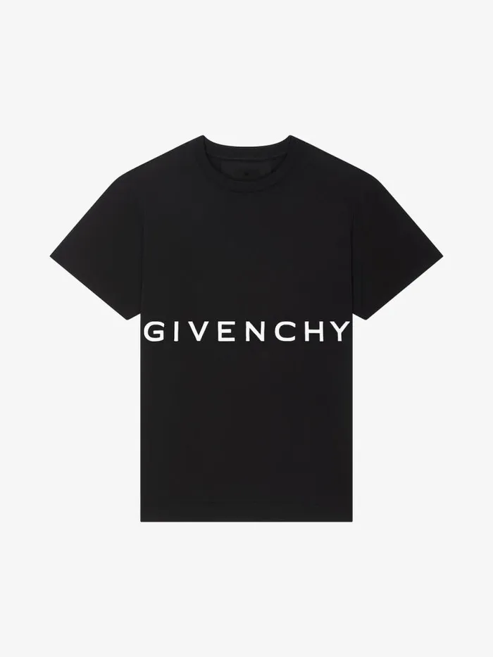 4g Slim Fit TShirt In Cotton Black Men Givenchy TShirts