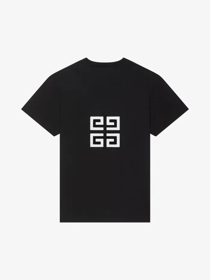 4g Slim Fit TShirt In Cotton Black Men Givenchy TShirts