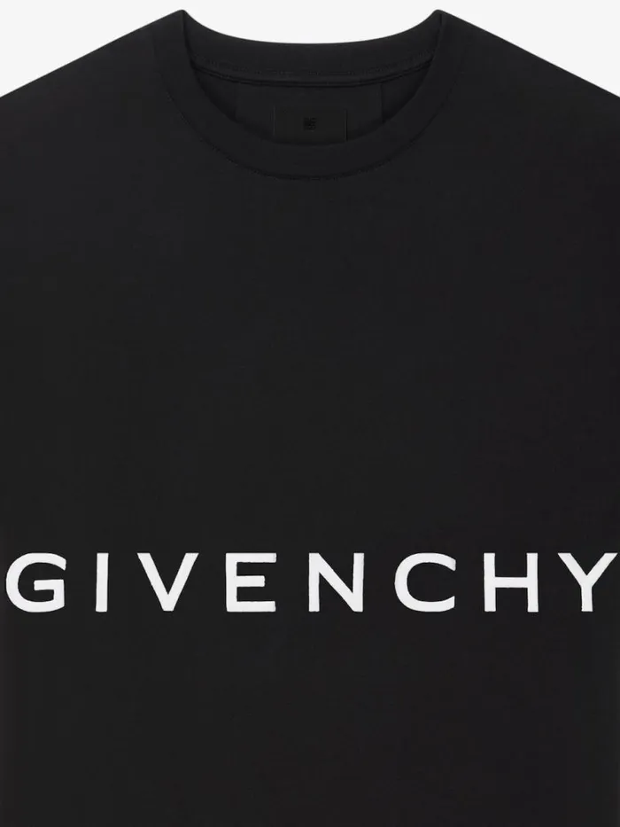 4g Slim Fit TShirt In Cotton Black Men Givenchy TShirts