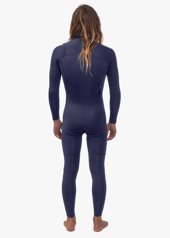 7 Seas 32 Full Chest Zip Wetsuit Dark Slate Men Vissla Wetsuits
