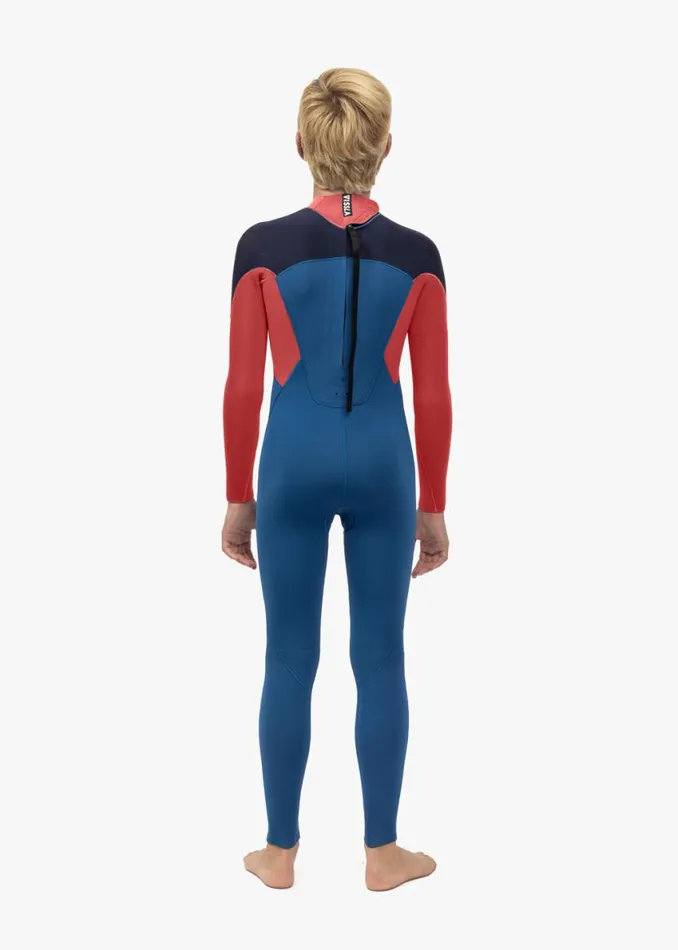 7 Seas Boys 32 Full Back Zip Wetsuit Light Slate Men Vissla Wetsuits