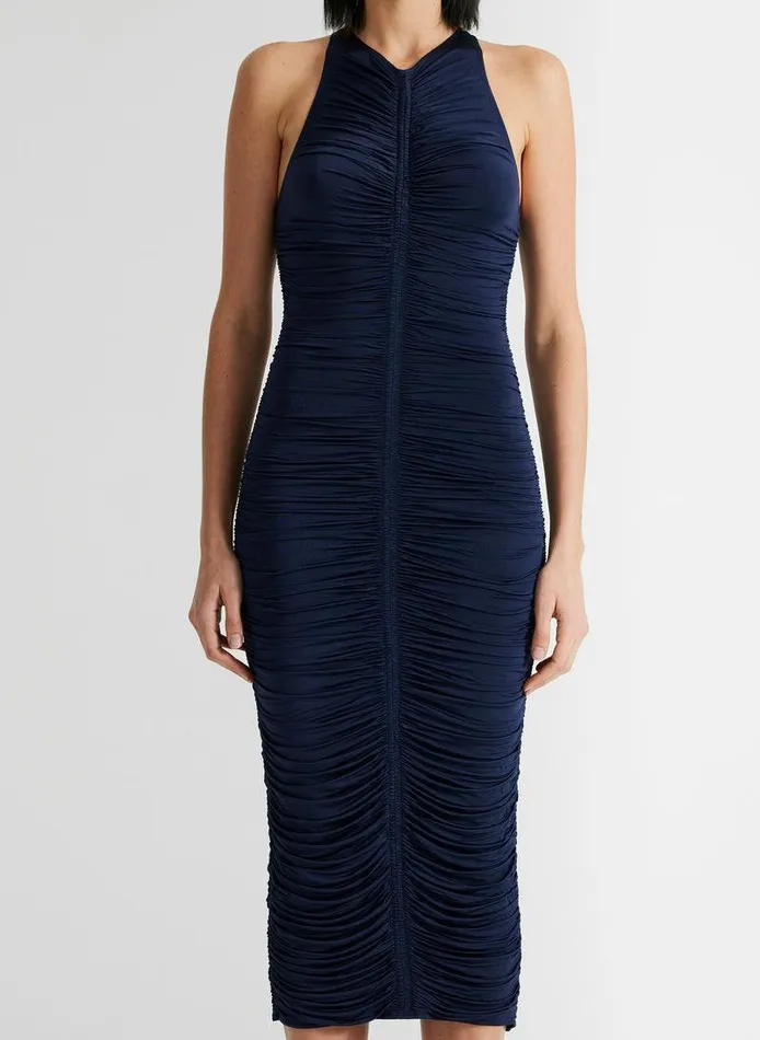 Accessories Women ALC Adrienne Jersey Midi Dress Navy Accessories Women ALC Adrienne Jersey Midi Dress Navy