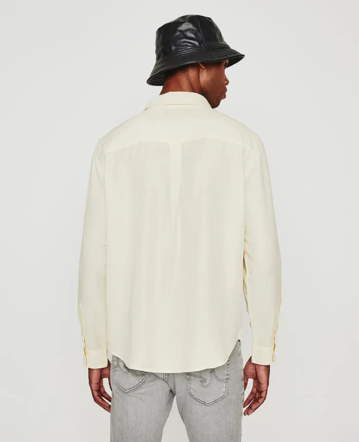 AG Jeans Aiden Shirt Ivory Dust Men Shirts AG Jeans Aiden Shirt Ivory Dust Men Shirts
