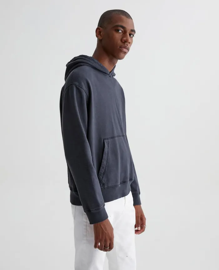 AG Jeans Arc Hoodie 5 Years True Black Men Sweatshirts AG Jeans Arc Hoodie 5 Years True Black Men Sweatshirts