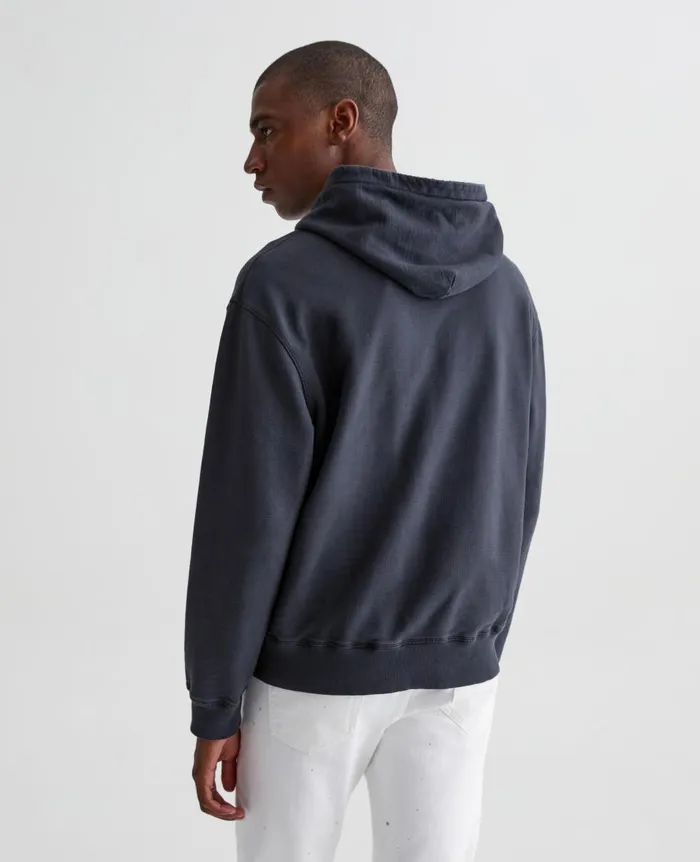 AG Jeans Arc Hoodie 5 Years True Black Men Sweatshirts AG Jeans Arc Hoodie 5 Years True Black Men Sweatshirts