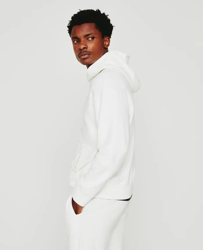 AG Jeans Arc Hoodie Ivory Dust Men Sweatshirts AG Jeans Arc Hoodie Ivory Dust Men Sweatshirts