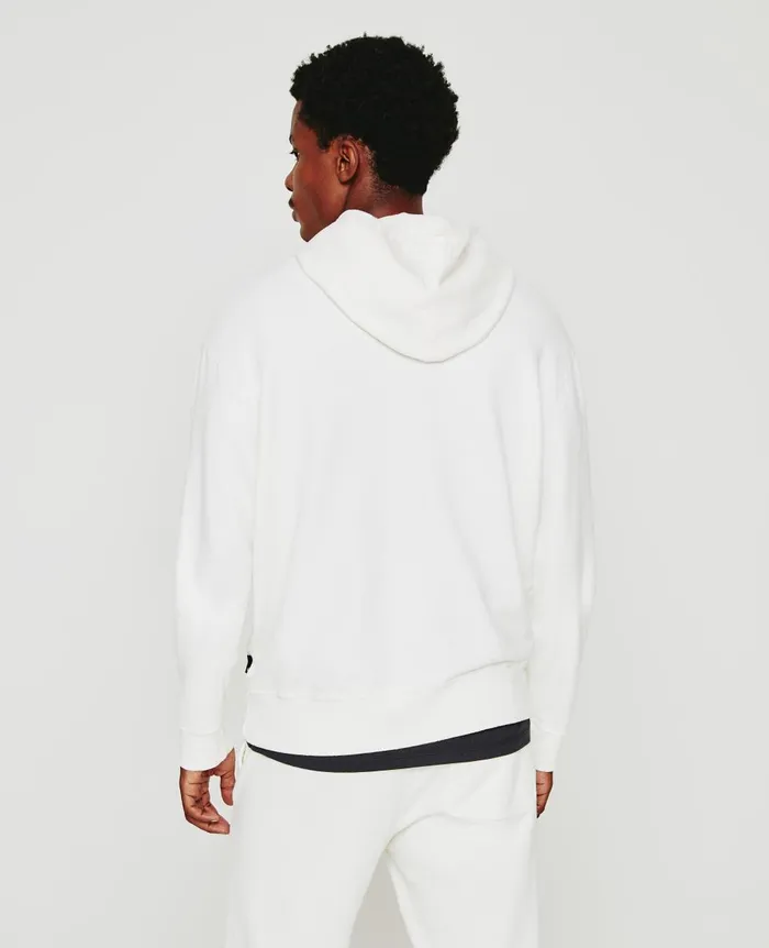 AG Jeans Arc Hoodie Ivory Dust Men Sweatshirts AG Jeans Arc Hoodie Ivory Dust Men Sweatshirts