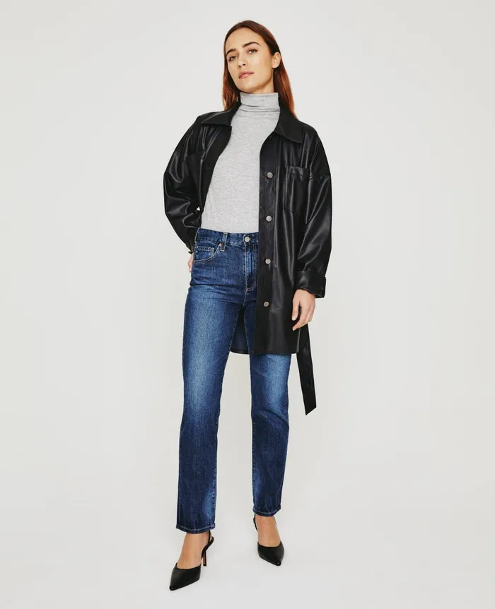 AG Jeans Chels Turtleneck Heather Grey Women Tops and Shirts AG Jeans Chels Turtleneck Heather Grey Women Tops and Shirts
