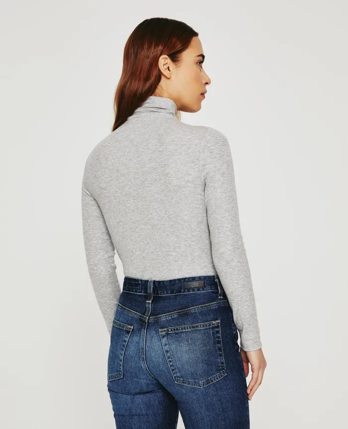 AG Jeans Chels Turtleneck Heather Grey Women Tops and Shirts AG Jeans Chels Turtleneck Heather Grey Women Tops and Shirts