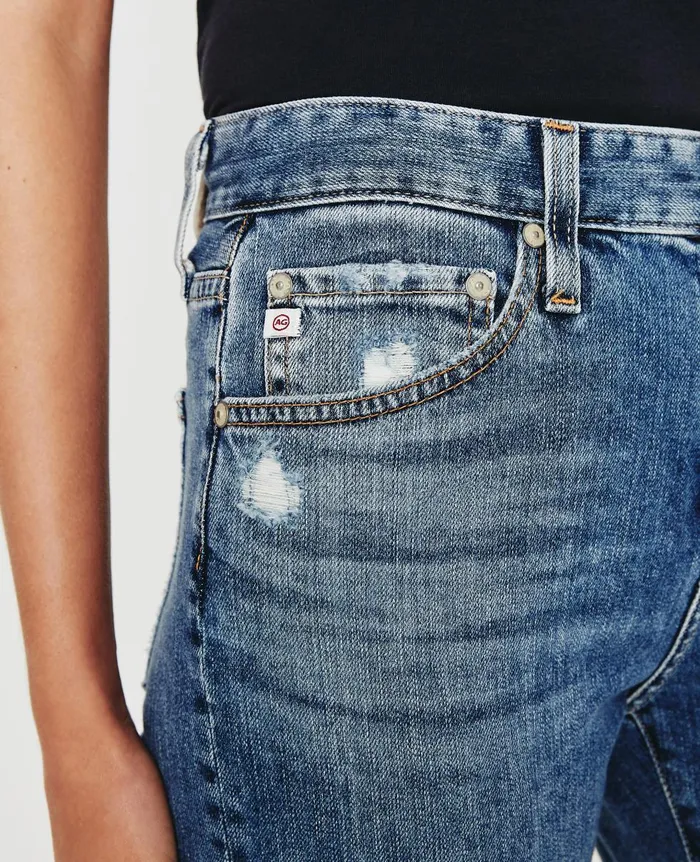AG Jeans ExBoyfriend Slim 17 Years Waveview Destructed Women Denim AG Jeans ExBoyfriend Slim 17 Years Waveview Destructed Women Denim