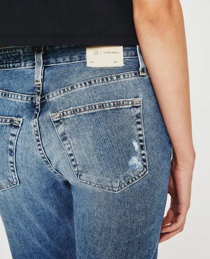AG Jeans ExBoyfriend Slim 17 Years Waveview Destructed Women Denim AG Jeans ExBoyfriend Slim 17 Years Waveview Destructed Women Denim