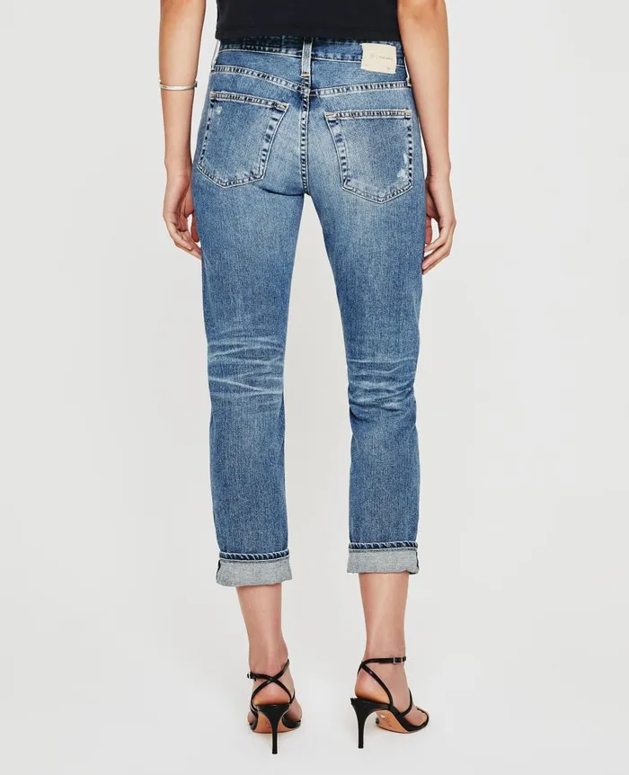 AG Jeans ExBoyfriend Slim 17 Years Waveview Destructed Women Denim AG Jeans ExBoyfriend Slim 17 Years Waveview Destructed Women Denim