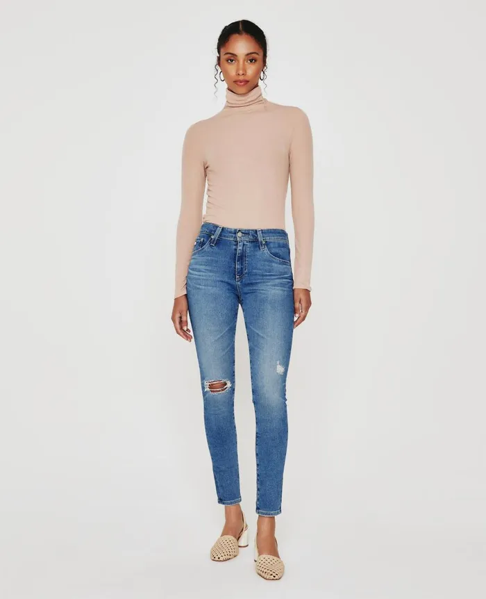 AG Jeans Farrah Skinny Ankle 18 Years Santa Fe Women Denim