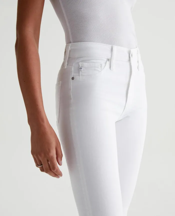 AG Jeans Farrah Skinny Ankle White Women Pants AG Jeans Farrah Skinny Ankle White Women Pants