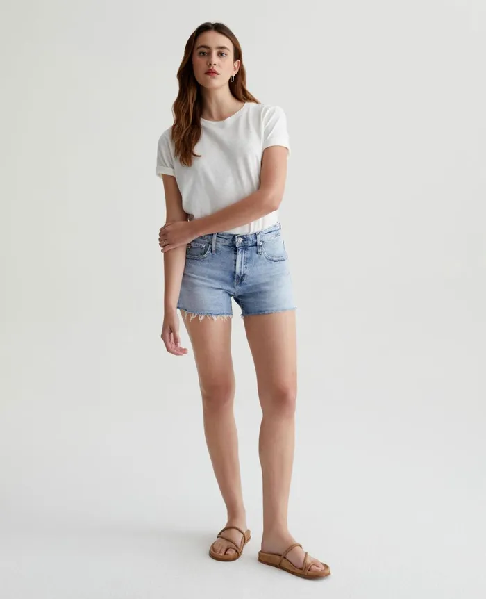 AG Jeans Hailey CutOff Short 19 Years Parkway Moonwash Women Denim