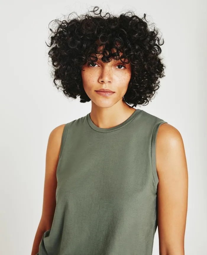 AG Jeans Jagger Muscle Tank Hunter Sage Women Tees and Tanks AG Jeans Jagger Muscle Tank Hunter Sage Women Tees and Tanks