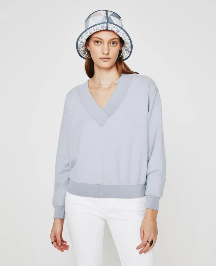 AG Jeans Jordan Bucket Hat Triangle Collage Blue Multi Women Hats AG Jeans Jordan Bucket Hat Triangle Collage Blue Multi Women Hats