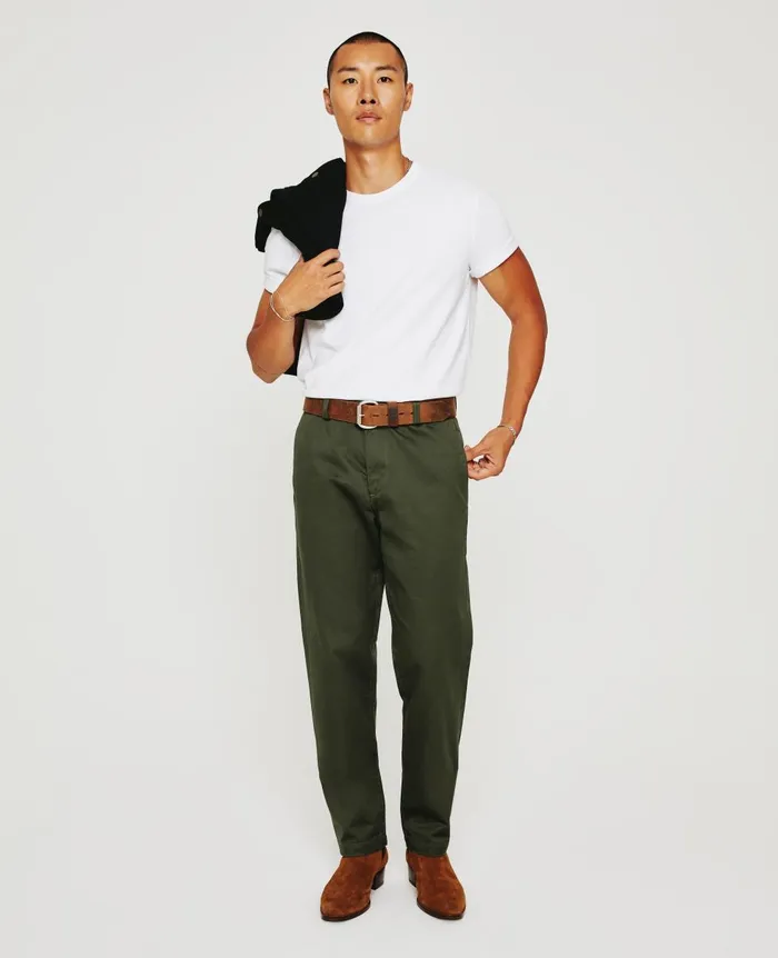 AG Jeans Lochlan Trouser Olive Tree Men Pants