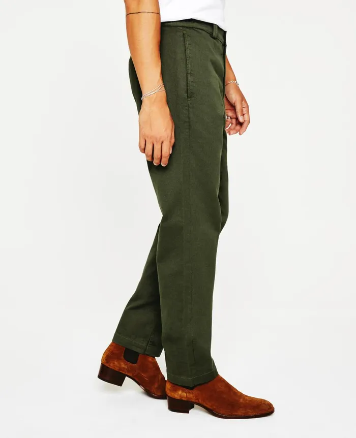 AG Jeans Lochlan Trouser Olive Tree Men Pants AG Jeans Lochlan Trouser Olive Tree Men Pants