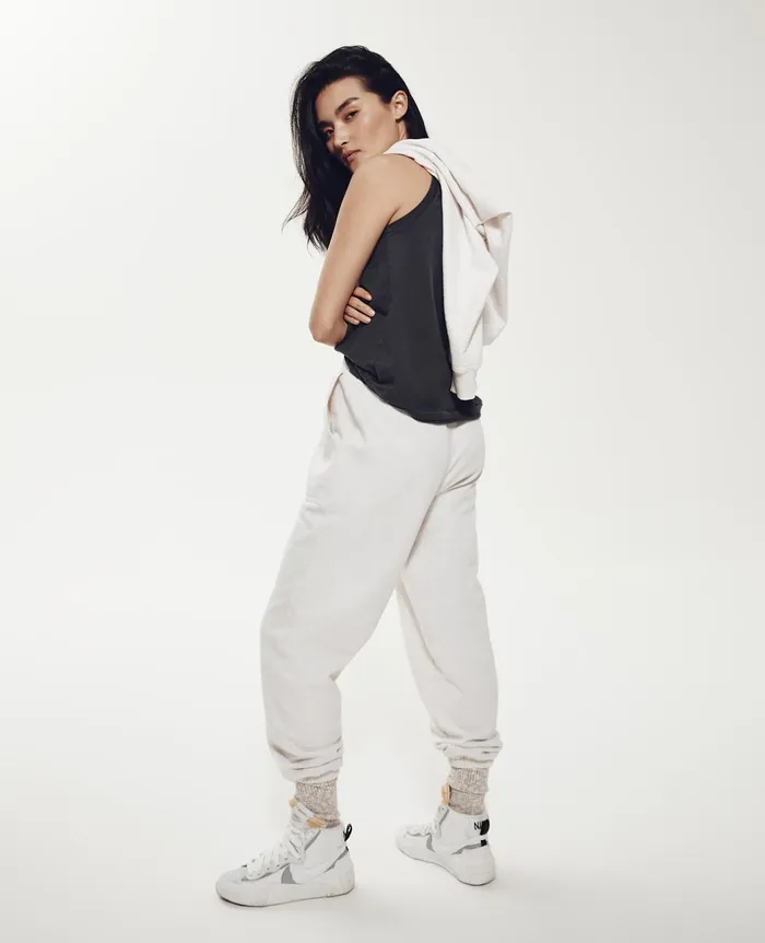 AG Jeans Nova Crew Ivory Dust Women Sweatshirts AG Jeans Nova Crew Ivory Dust Women Sweatshirts