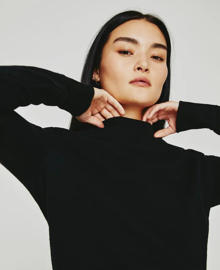 AG Jeans Nova Crew True Black Women Sweatshirts AG Jeans Nova Crew True Black Women Sweatshirts