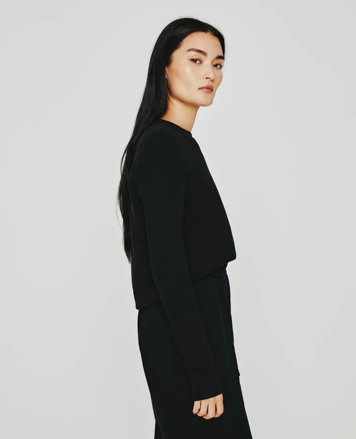 AG Jeans Nova Crew True Black Women Sweatshirts AG Jeans Nova Crew True Black Women Sweatshirts