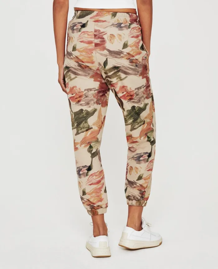 AG Jeans Nova Sweatpant Garden Camo Neutral Multi Women Pants AG Jeans Nova Sweatpant Garden Camo Neutral Multi Women Pants