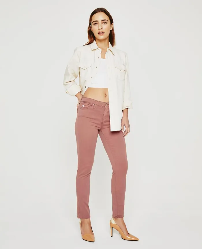 AG Jeans Prima Dusty Blush Women Pants