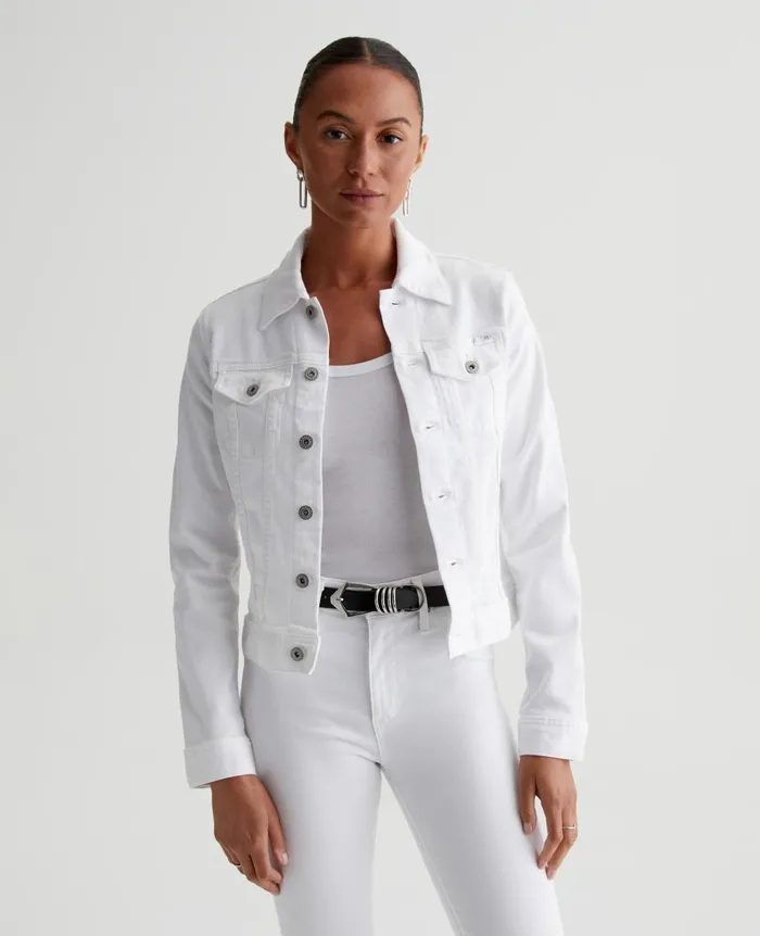 AG Jeans Robyn Jacket True White Women Jackets