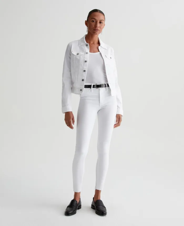 AG Jeans Robyn Jacket True White Women Jackets AG Jeans Robyn Jacket True White Women Jackets