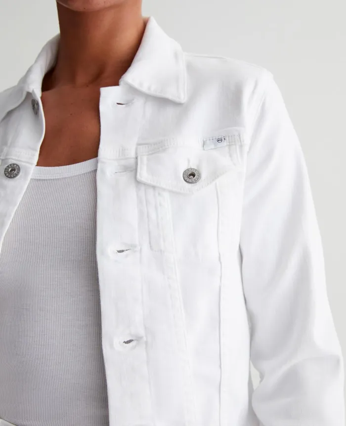 AG Jeans Robyn Jacket True White Women Jackets AG Jeans Robyn Jacket True White Women Jackets