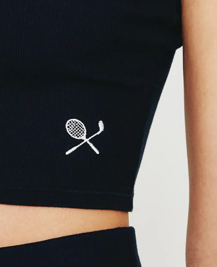AG Jeans Weddington Tank Eb Racket Club Emblem Court Na Women Tees and Tanks AG Jeans Weddington Tank Eb Racket Club Emblem Court Na Women Tees and Tanks