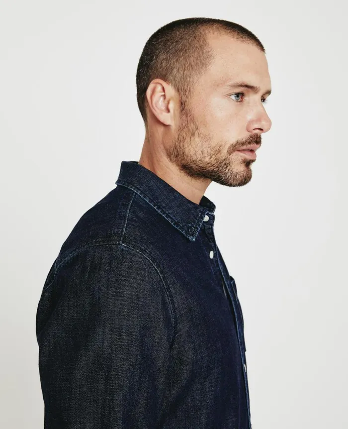 Aiden Classic Shirt Bleak Men AG Jeans Shirts Aiden Classic Shirt Bleak Men AG Jeans Shirts