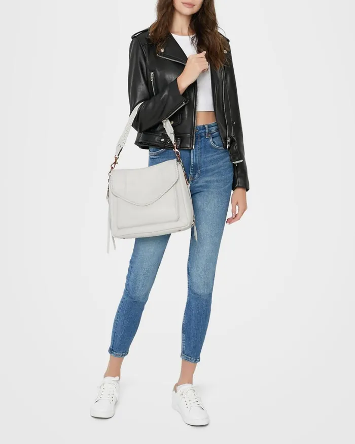 All For Love Convertible Shoulder Vanilla Ice With Chocolate Rose Gold Women Aimee Kestenberg Satchels