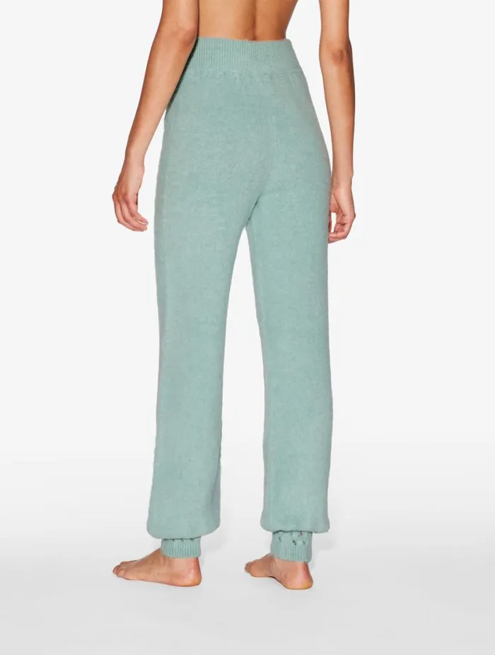 Alpaca Blend Trousers In Almond Green Sleepwear La Perla Loungewear