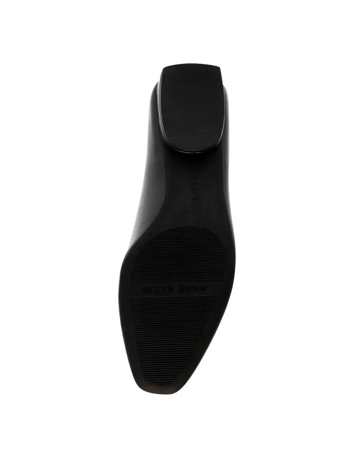 Anne Klein Cora Flat Black Smooth Women Shoes