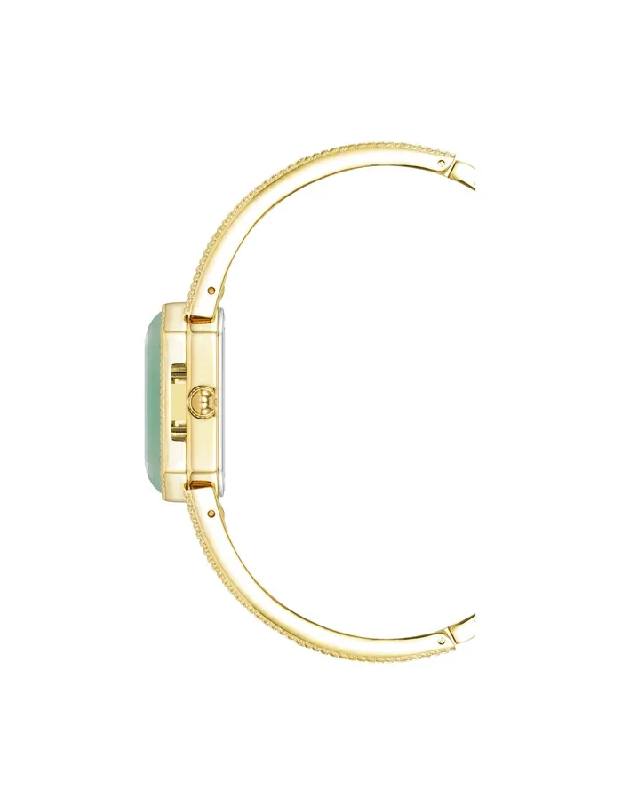 Anne Klein Gemstone Covered Dial Watch Aventurine Women Watches 038 Jewelry