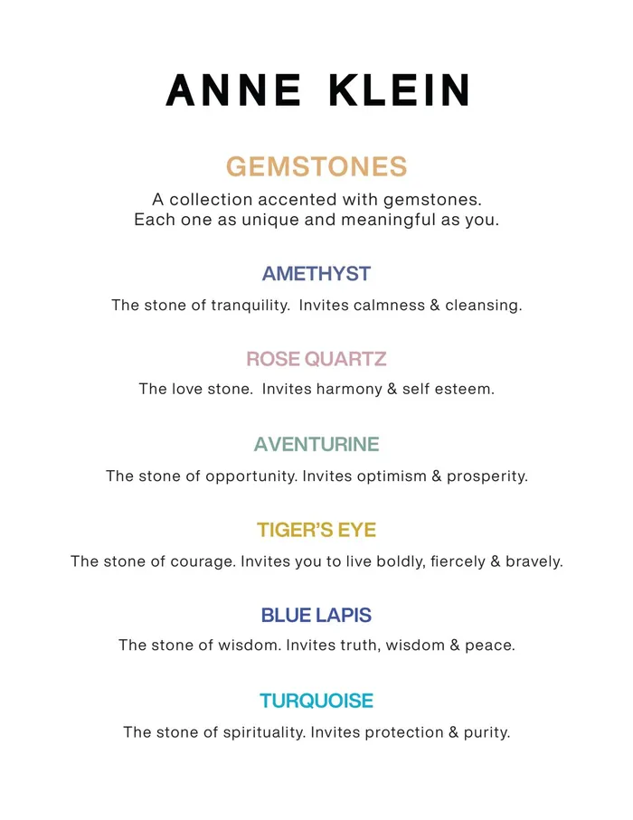 Anne Klein Gemstone Covered Dial Watch Aventurine Women Watches 038 Jewelry