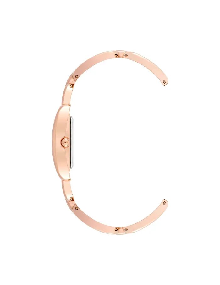 Anne Klein Heritage Link Bracelet Watch Rose Goldtone Women Watches 038 Jewelry
