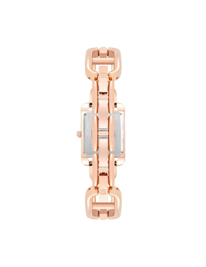 Anne Klein Heritage Link Bracelet Watch Rose Goldtone Women Watches 038 Jewelry