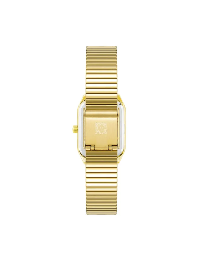Anne Klein Iconic Octagonal Case Bracelet Watch Goldtone Women Watches 038 Jewelry