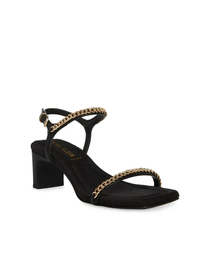 Anne Klein Jiana Sandal Black Women Shoes