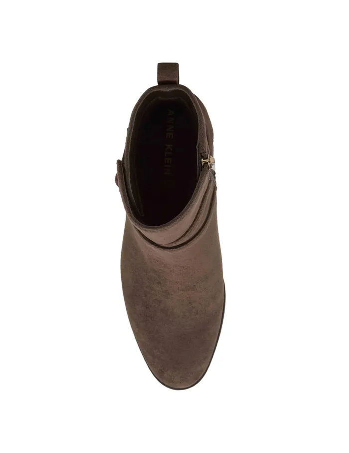 Anne Klein Maurice Bootie Chocolate Women Shoes