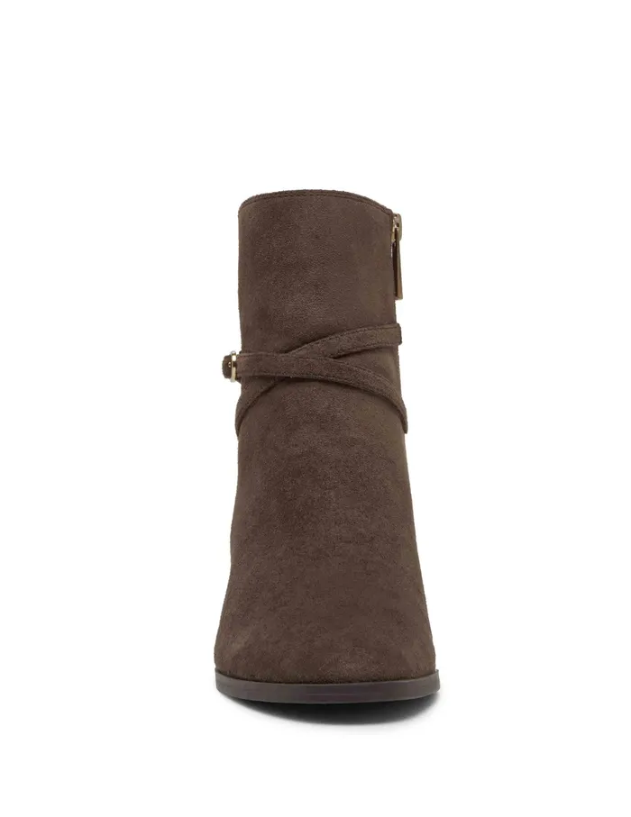 Anne Klein Maurice Bootie Chocolate Women Shoes