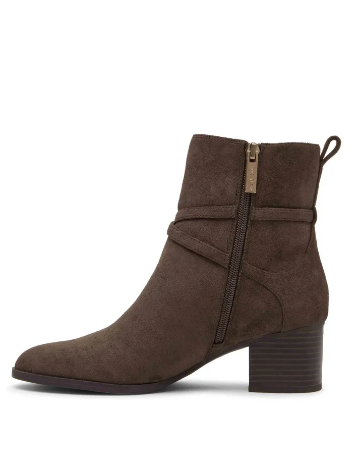 Anne Klein Maurice Bootie Chocolate Women Shoes