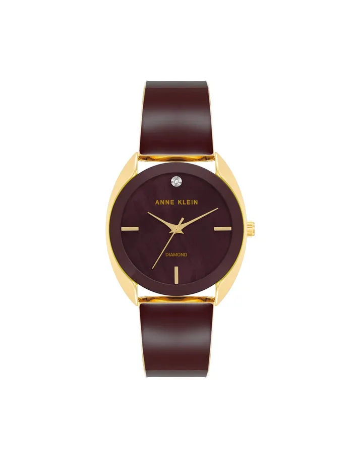 Anne Klein Modern Bangle Watch Goldtone Women Watches 038 Jewelry